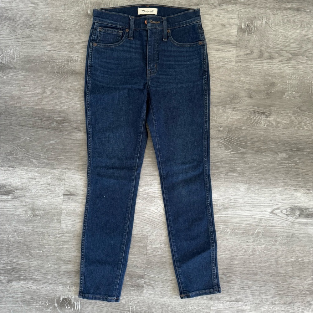 Madewell Deep blue Skinny Jeans